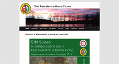 Desktop Screenshot of pescamosca-ticino.ch